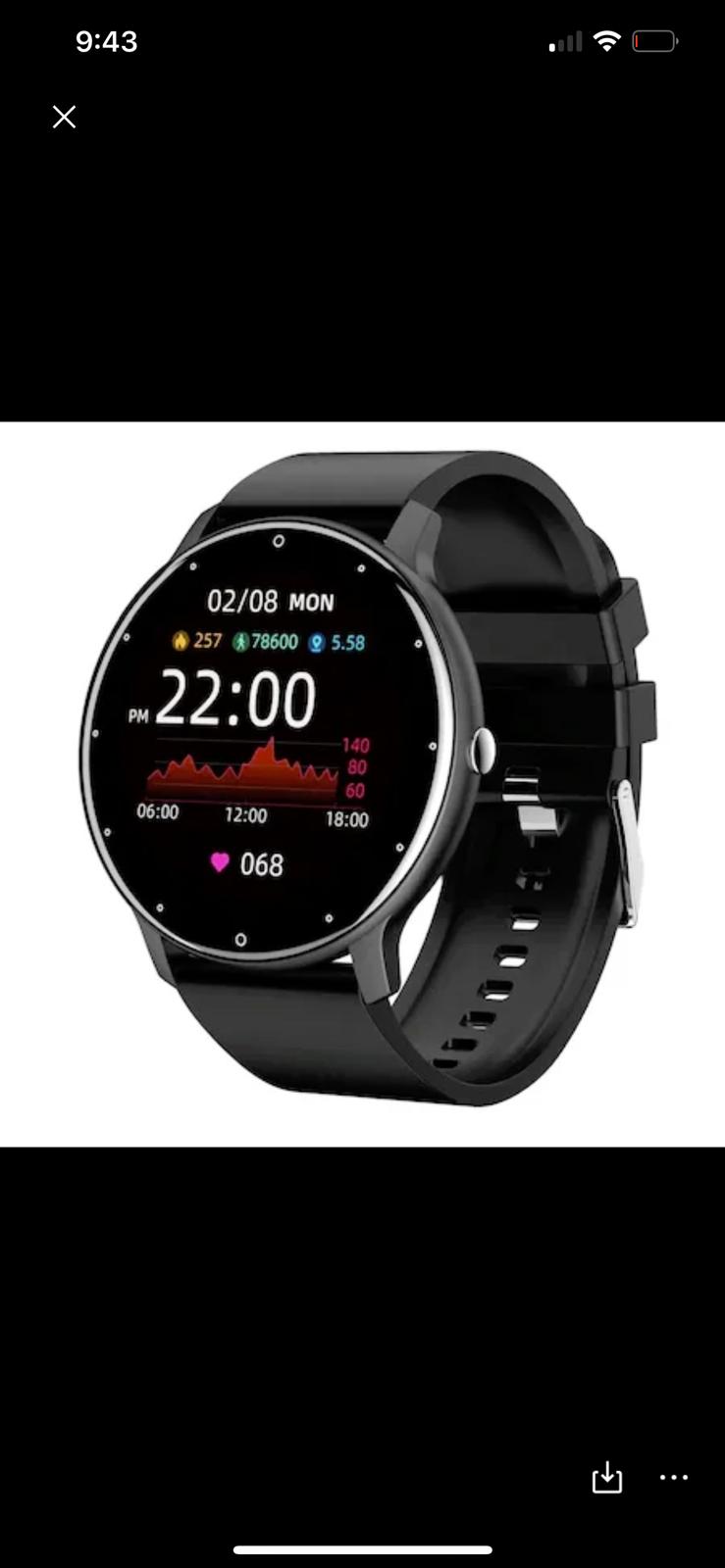 Smart Watch Men And Women Sports Watch Blood Pressure Sleep Monitoring Fitness Tracker Android Ios Pedometer Smartwatch