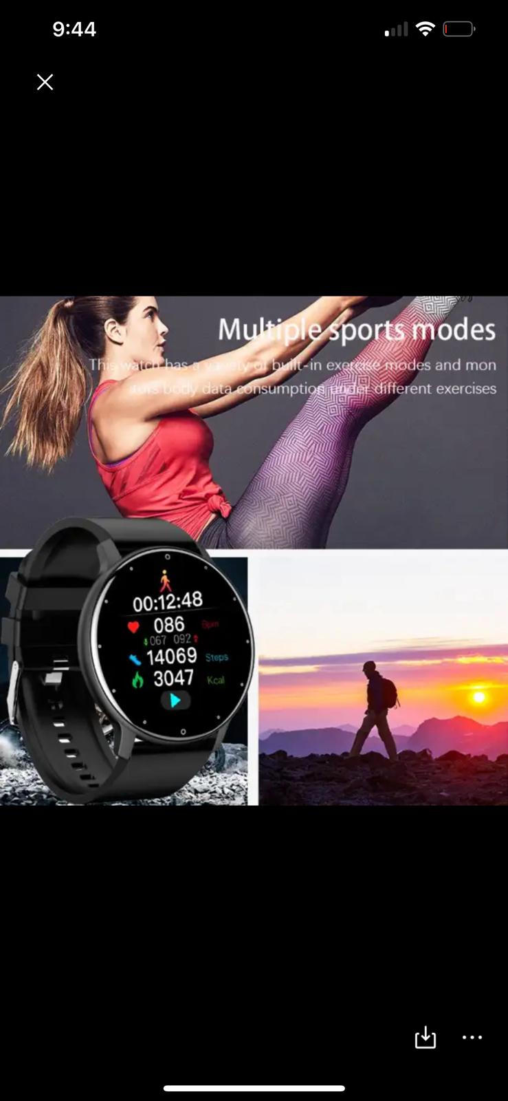 Smart Watch Men And Women Sports Watch Blood Pressure Sleep Monitoring Fitness Tracker Android Ios Pedometer Smartwatch